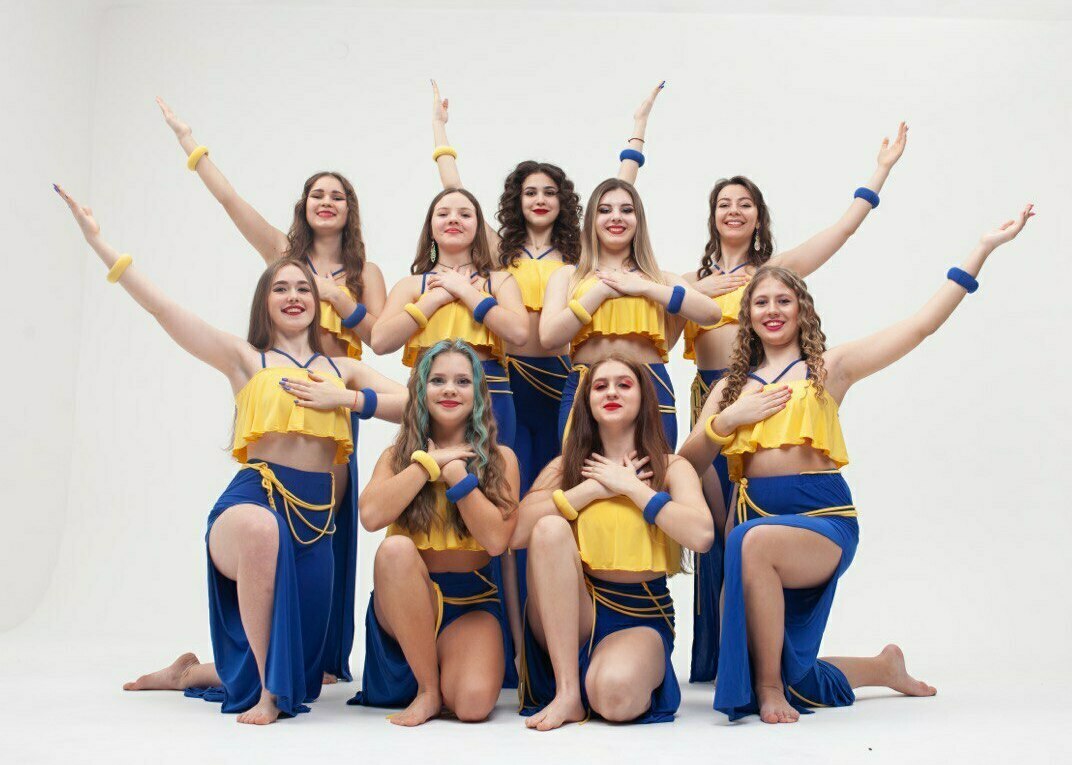 Ученицы школы восточных танцев Paradise Восточные танцы в Paradise